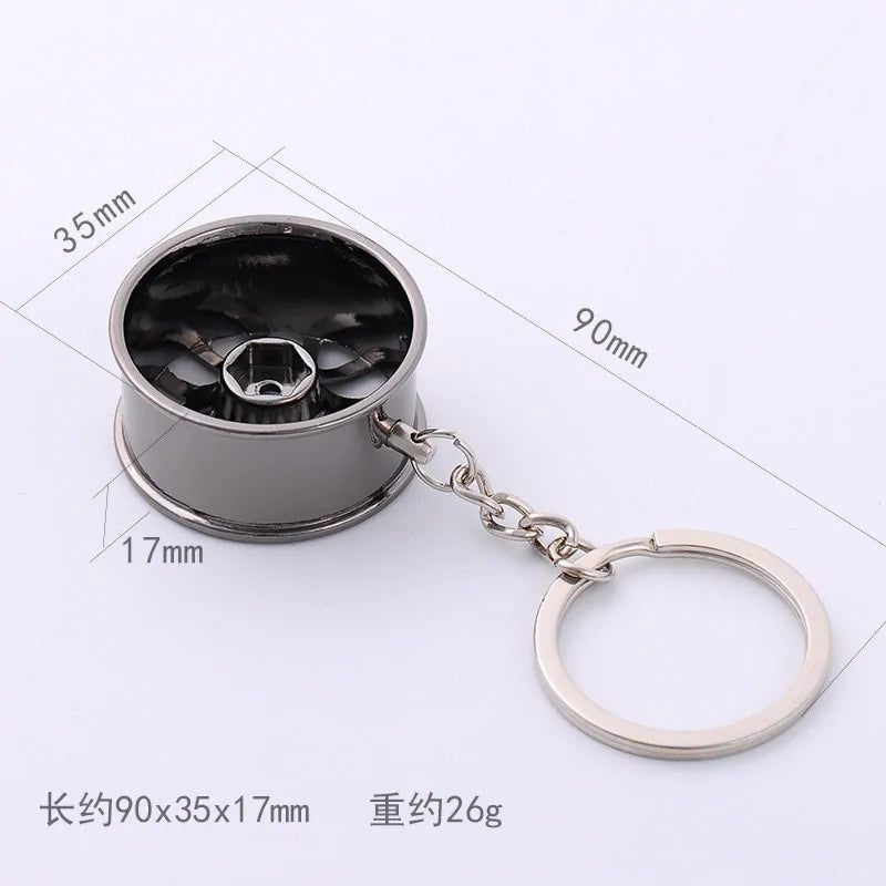 Premium Metal Car Keychain